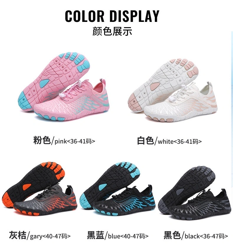 Outdoor Men Women Sneakers Aqua Sports Shoes for Sea Sports Beach